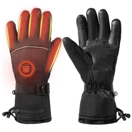 Crestsport™ Leather Rechargeable Heated Gloves